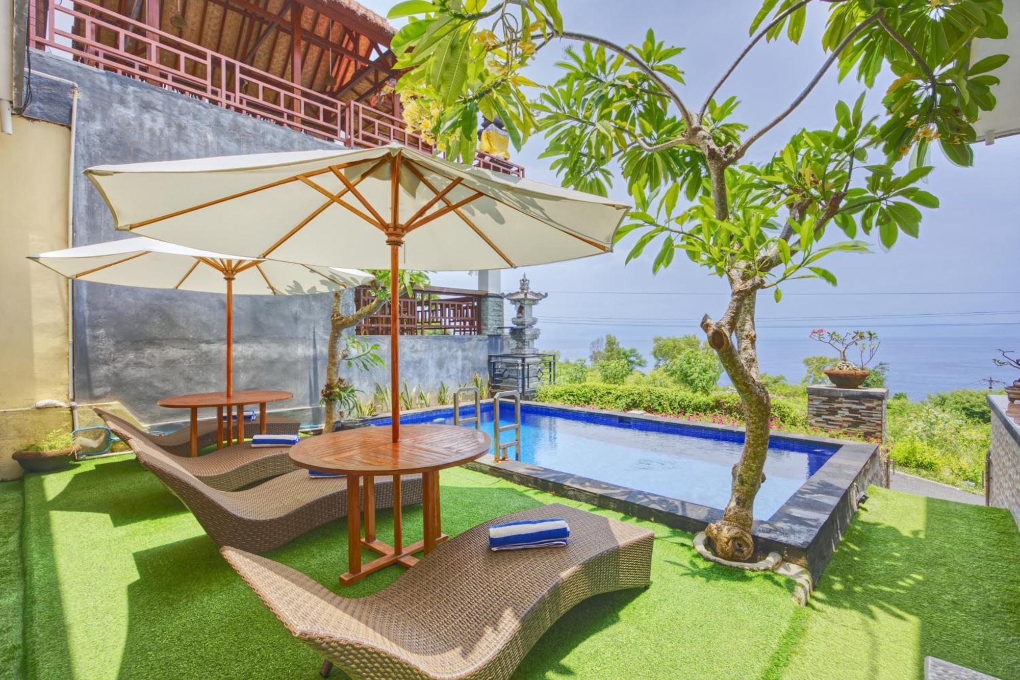 Penida La Casa Cottage Batununggul Esterno foto