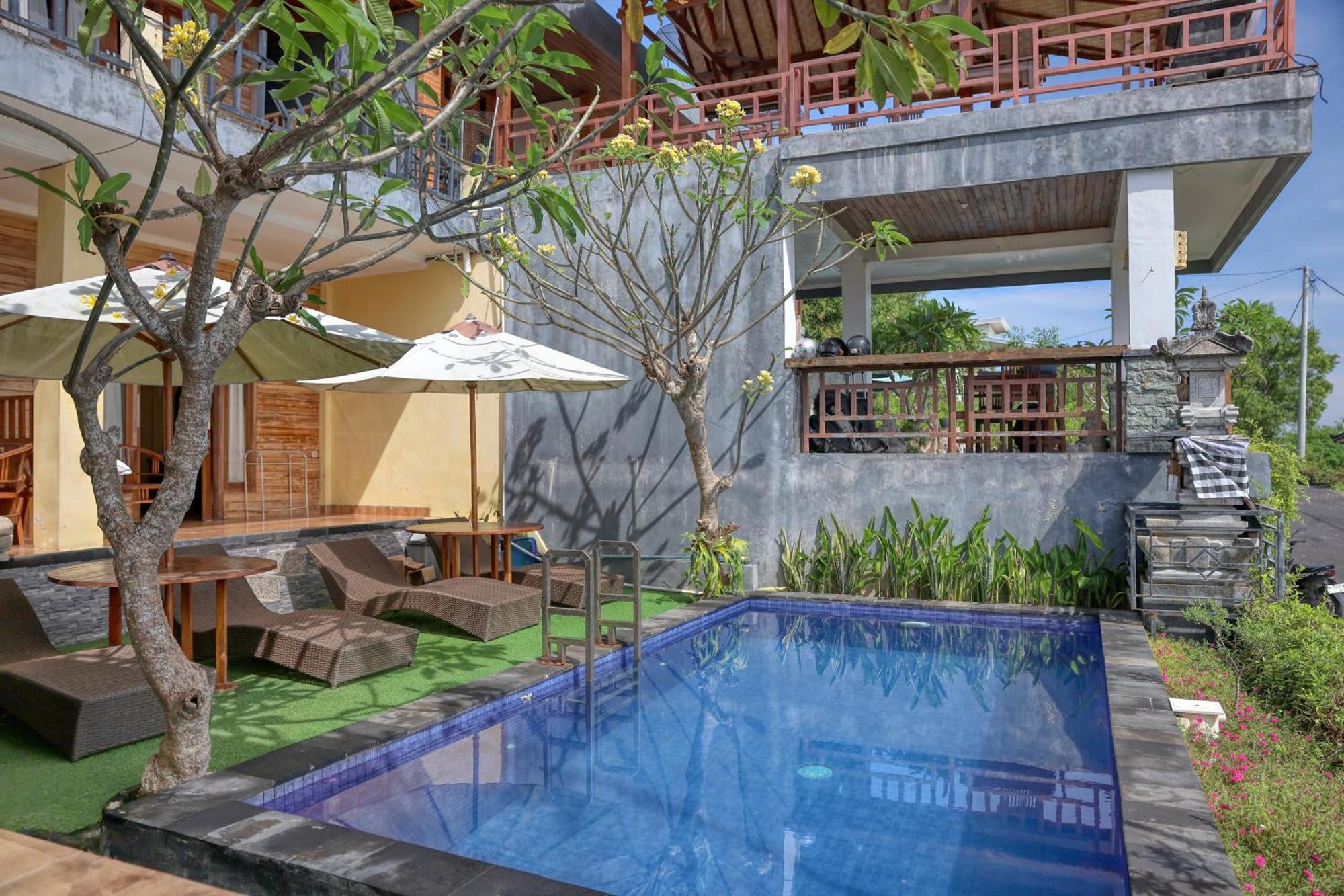 Penida La Casa Cottage Batununggul Esterno foto